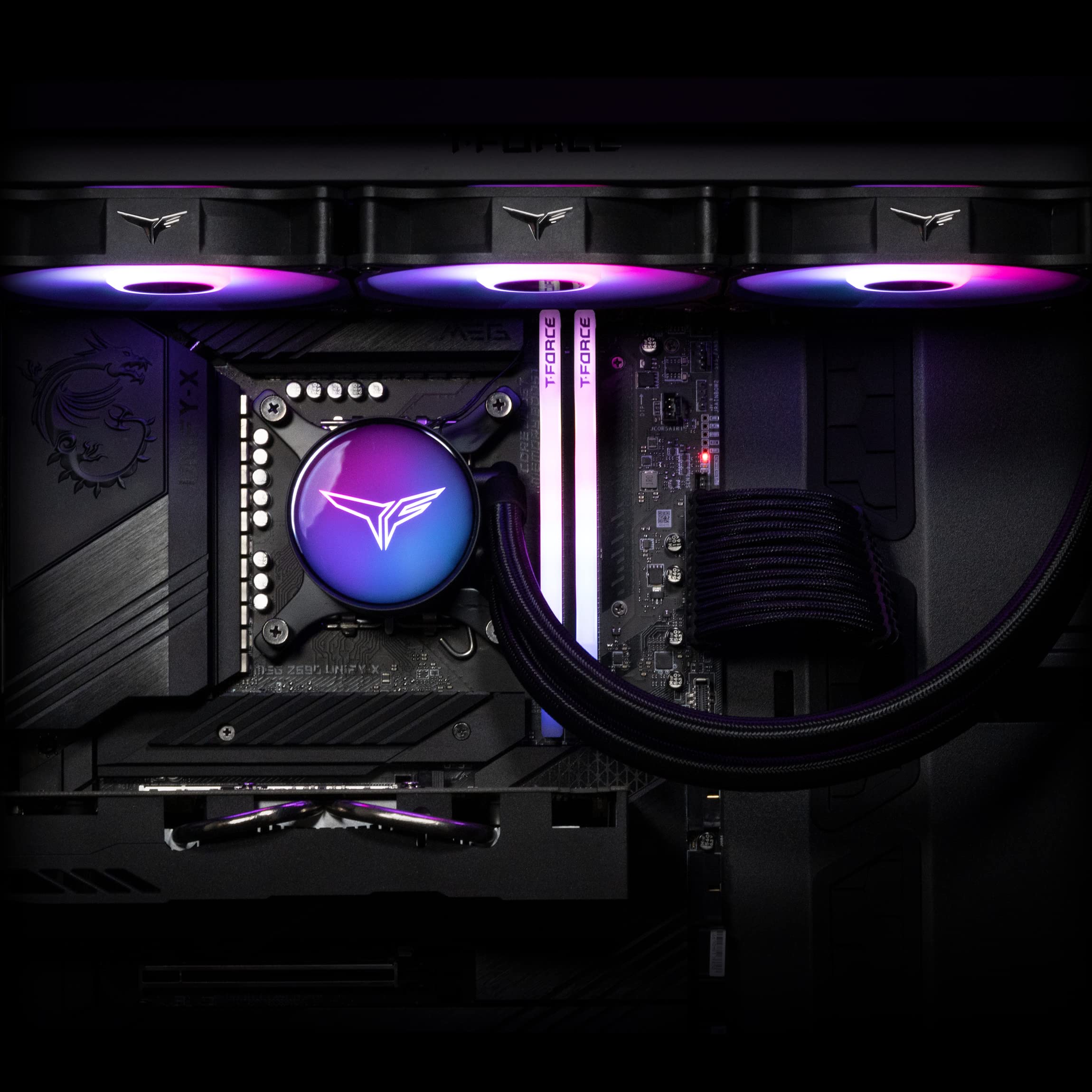 TEAMGROUP T-Force Siren GD360E AIO ARGB Cooler líquido para CPU